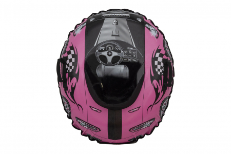 Овальные тюбинги из тента с принтом